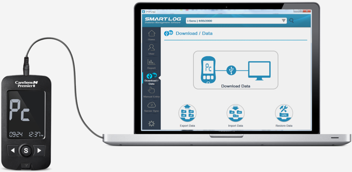 How to use your SmartLog software